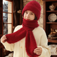 ❄️Winter Versatile🔥Knitted Hooded Scarf for Women