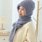 ❄️Winter Versatile🔥Knitted Hooded Scarf for Women