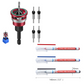 🪚40% OFF!⚡4PCS Wood Countersink Drill Bit Set with Depth Stop
