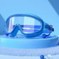 HD children's large frame waterproof and anti-fog swimming goggles