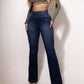 👖40% OFF NOW!💃 Women‘s Stretch Flare Jeans – High Waist, Body-Hugging Fit & Retro Style ✨