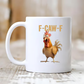 🏆Flash Sale⚡ 50K+ SOLD! Almost Gone-💥F-Caw-F Funny Chicken Mug