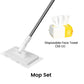 🧹Now only 40% off!💥Disposable Dust Mop with 4 Reusable Cloths