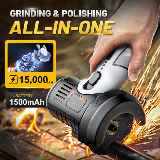⚙️🔧12V Cordless Mini Angle Grinder | 3‑In‑One Cut‑Grind‑Polish For Small‑Scale DIY Jobs⚡