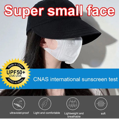 🔥New Year Sale👒Bare Face Ultraviolet-proof Sunscreen Hat