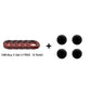 🚘40% off!🔇5-hole Automotive Dust-proof and Shock-absorbing Sealing Strip