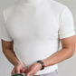 🆒40% OFF👕High Neck Slim Fit T-shirt for Men⚡
