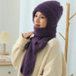 ❄️Winter Versatile🔥Knitted Hooded Scarf for Women