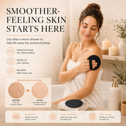 🖤Exfoliating Scrub Bath Pads🧖‍♀️Gently exfoliate, unclog pores, reveal brighter skin