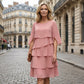 🌸Spring Sale 40% OFF🎁👗Women's Elegant Layered Ruffle Sleeve Dress – Effortless Style for Every Occasion💃