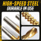 🔧 LIMITED-TIME 50% OFF! ⚙️ Twist Drill Bit Set – High-Speed Steel, Titanium-Coated & Multi-Material Ready 🧰