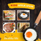 🍳🥞3.9" Mini Cast Iron Skillet | Perfect For Small Kitchens & Single Meals