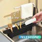 🧽🚰Adjustable Sink Storage Rack – Expandable Kitchen Sponge & Towel Organizer🧻