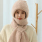 ❄️Winter Versatile🔥Knitted Hooded Scarf for Women