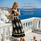 👗Mid-Year 50% Off!🍁Women's V-Neck Baroque Print Flowy Maxi Dress