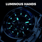 ⌚50% OFF NOW! ✨ Men's Waterproof Multifunctional Quartz Watch – Chronograph Design, Luminous Hands & Stainless Steel 🌊