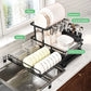 🗃️🍽️Foldable Over-the-Sink Dish Drying Rack