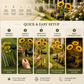 🌻☀️ LIMITED-TIME OFF! 3-Head Solar Sunflower Garden Light – Realistic Petals, IP65 Weather Resistance & Warm White Glow ✨