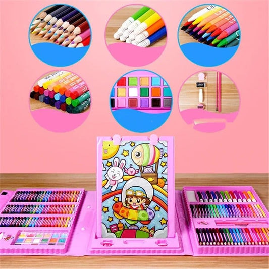 🎅Christmas Gift 50% OFF!🎨 Deluxe 6-in-1 Art Creativity Set - Includes Drawing Tools & 12 Colors for Kids' Creative Development 🧑‍🎨🌟