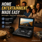 📺💿7.8" Portable DVD Player with Rechargeable Battery & USB/SD Support
