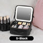 💄50% OFF!🪞 Flawless Makeup Anywhere – Portable LED Mirror Makeup Bag!✨