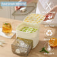 🌞New arrival 40% OFF!🏖️Portable Ice Maker with Lid and Storage Box (48 cubes)🧊