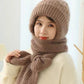 ❄️Winter Versatile🔥Knitted Hooded Scarf for Women