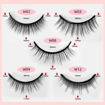 Glue-free Self-adhesive False Eyelashes（50% OFF）