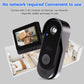🏠 LIMITED-TIME 50% OFF! 📺 Doorbell Camera with Screen – Live View, Two-way Talk, Night Vision 🔔