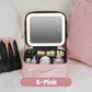 💄50% OFF!🪞 Flawless Makeup Anywhere – Portable LED Mirror Makeup Bag!✨