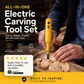 🔧🖌️All-in-One Electric Engraving Tool | Carve Wood, Gypsum, Paper & More