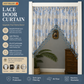 🌸Lace Short Door Curtain with Tassels