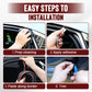🚘40% off!🔇5-hole Automotive Dust-proof and Shock-absorbing Sealing Strip