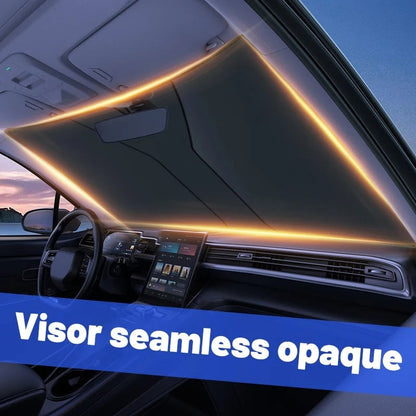 ☀️🚗Foldable Windshield Sunshade with Steering Wheel Cover