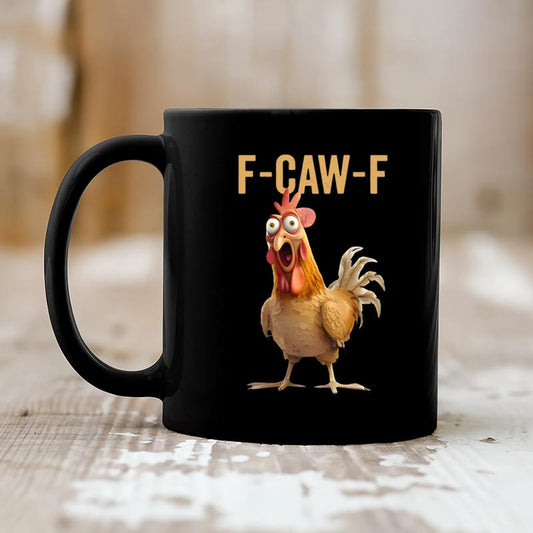 🏆Flash Sale⚡ 50K+ SOLD! Almost Gone-💥F-Caw-F Funny Chicken Mug