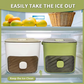 🌞New arrival 40% OFF!🏖️Portable Ice Maker with Lid and Storage Box (48 cubes)🧊