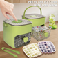 🌞New arrival 40% OFF!🏖️Portable Ice Maker with Lid and Storage Box (48 cubes)🧊
