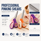 ✂️🧵Zig-Zag Decorative Edge Scissors |  Prevent Your Fabric Edges From Fraying