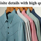 ❄️40% OFF NOW!💧 Men's Ice Silk Stretch Shirt – Waterproof, Quick-Dry & Eco-Friendly – Cool Breathable Tech Fabric Shirt 🌿