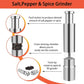 ⚡【Professional Grade】 Salt, Pepper & Spice Grinder⚡| Refillable Glass Chambers (Buy 2 Get 1 FREE)