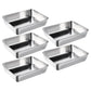 🔥Hot sale 40% OFF-Stainless Steel Square Plate（With Lid）