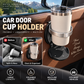 🚗🥤Multifunctional Foldable Car Door Cup Holder Large Diameter Drink and Water Bottle Storage Rack