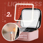 💄50% OFF!🪞 Flawless Makeup Anywhere – Portable LED Mirror Makeup Bag!✨