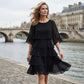 🌸Spring Sale 40% OFF🎁👗Women's Elegant Layered Ruffle Sleeve Dress – Effortless Style for Every Occasion💃
