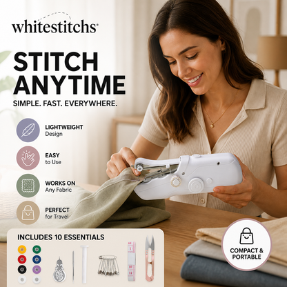 ✂️🧵Portable Mini Electric Sewing Machine