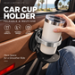 🚗🥤Multifunctional Foldable Car Door Cup Holder Large Diameter Drink and Water Bottle Storage Rack