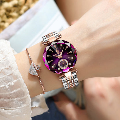 👑40% OFF💎Starry Women's Stainless Steel Watch🎁
