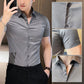 🖤New arrival 40% OFF!😎Men's ice silk high elasticity short sleeve shirts