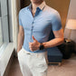 🖤New arrival 40% OFF!😎Men's ice silk high elasticity short sleeve shirts