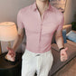 🖤New arrival 40% OFF!😎Men's ice silk high elasticity short sleeve shirts